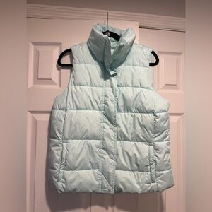 Old Navy Women's Sky Blue Quilted Vest